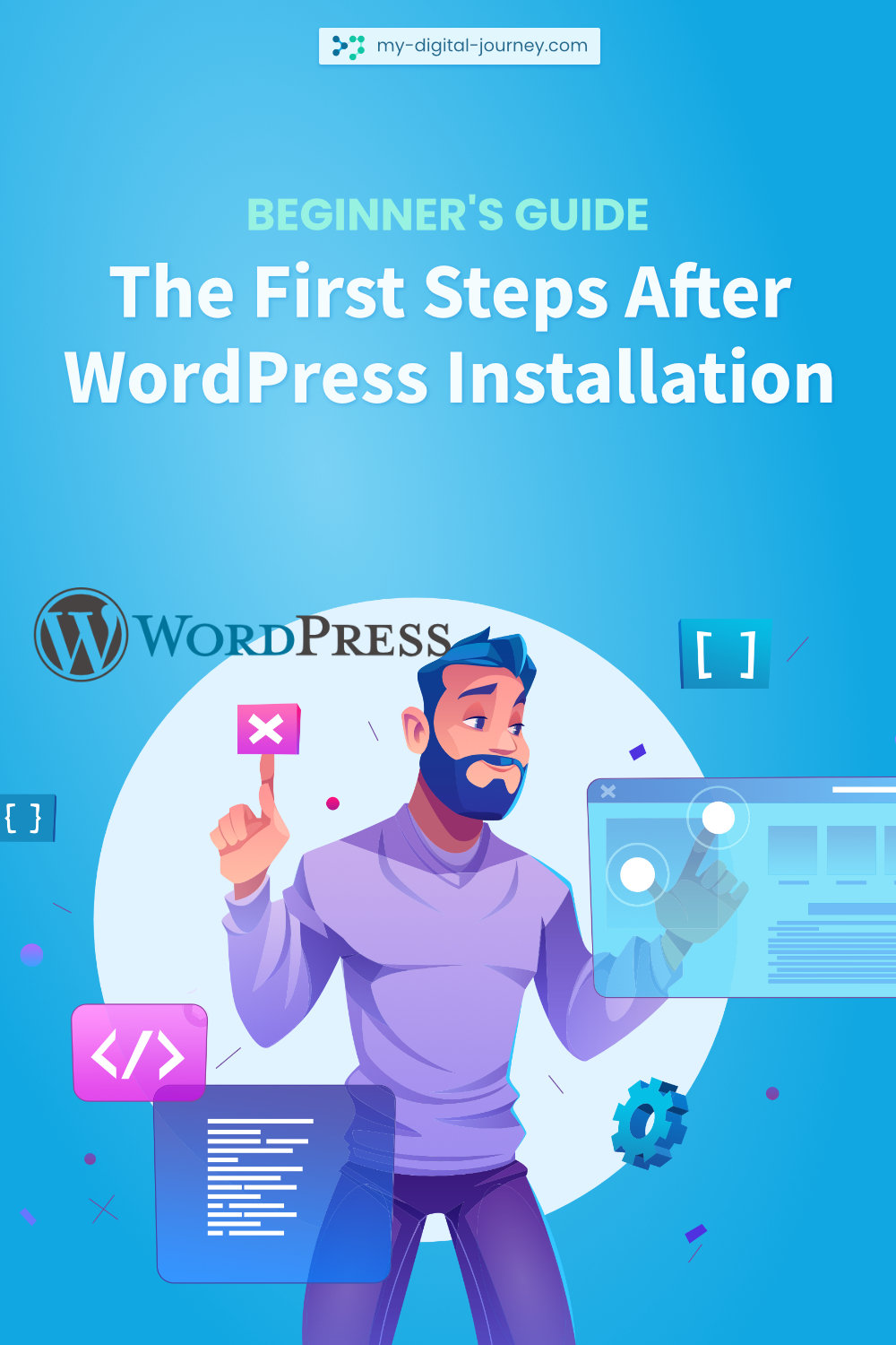 the first steps after Wordpress installation 1